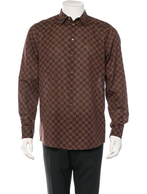 louis vuitton t shirt dress|Louis Vuitton button up shirts.